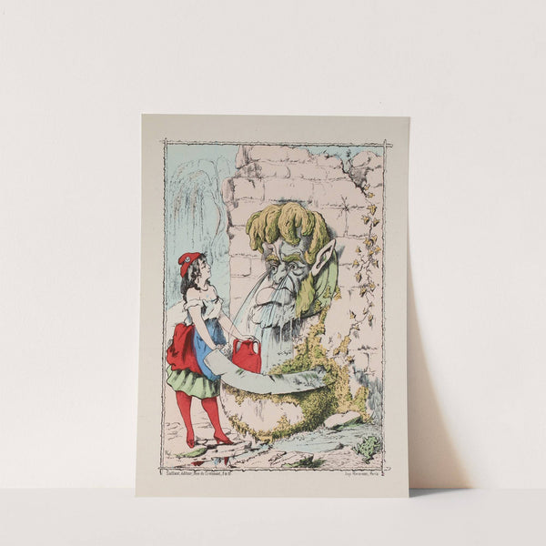 Jules Favre la fontaine qui pleure (1871) by Faustin Betbeder