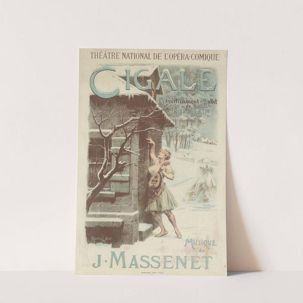 Jules Massenet – Cigale (1904) by Maurice Leloir