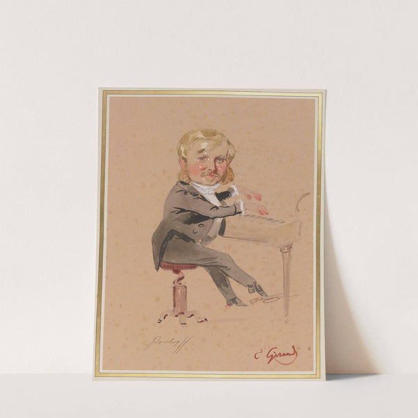 Jules Pasdeloup (1819-1887) by Eugène Giraud