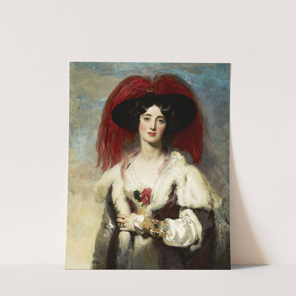 Julia, Lady Peel by Sir Thomas Lawrence