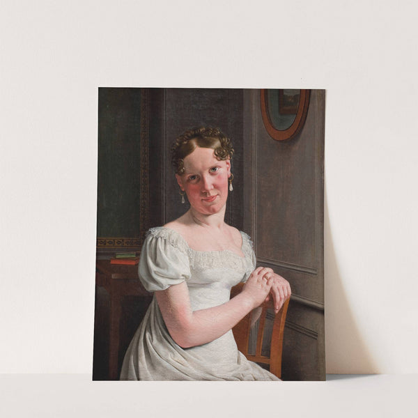 Julie Eckersberg, née Juel, the Artist’s Second Wife (1817) by Christoffer Wilhelm Eckersberg