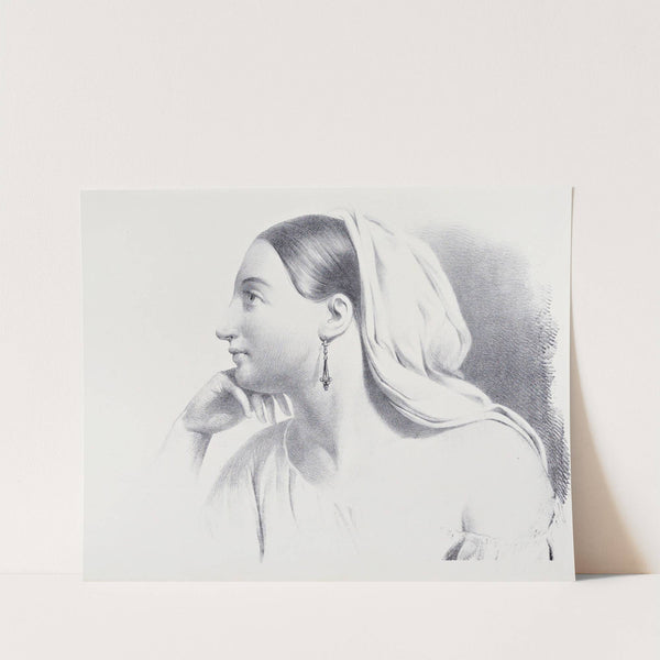 Julien's Studies of Heads pl 17 by Bernard-Romain Julien