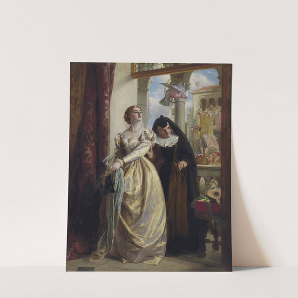 Juliet and her nurse by John Callcott Horsley