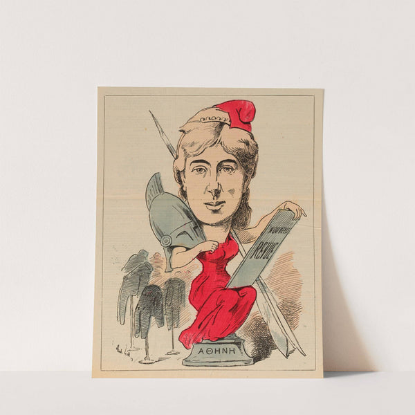 Juliette Lamber (1879) by André Gill