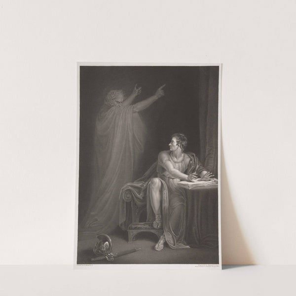 Julius Caesar; Act IV Scene III; Brutus’ Tent … (1802) by Richard Westall