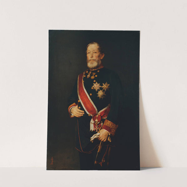 Julius Graf von Falkenhayn by Viktor Stauffer