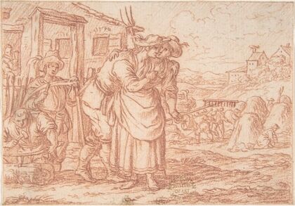 July (one of a series representing the labors of the months)