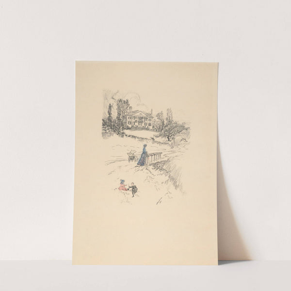 Jumel mansion (1901) by Charles Frederick William Mielatz