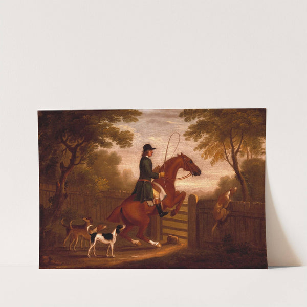 Jumping the Gate by James Seymour