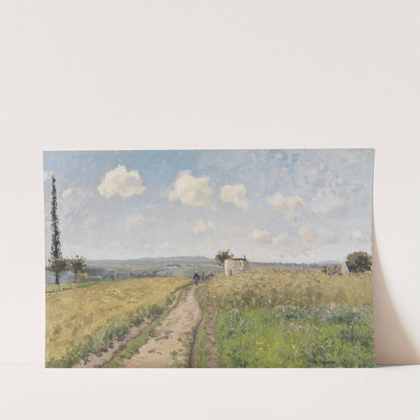 June morning near Pontoise (1873) by Camille Pissarro