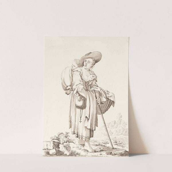 Junge Bettlerin (1778) by Marquard Wocher