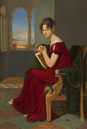 Junge Dame Mit Zeichengerät (Girl With a Drawing Instrument, The Countess Thekla Ludolf)