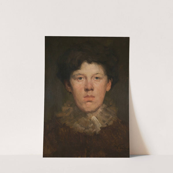 Junge mit Halskrause by Wilhelm Trübner