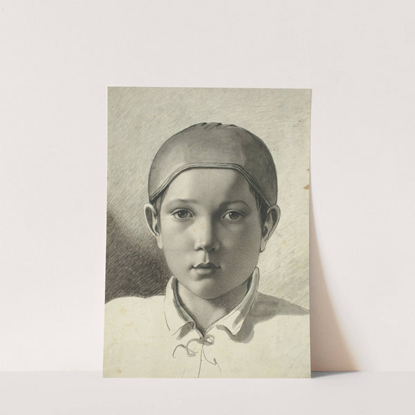 Junge mit Kappe by Johann Conrad Zeller