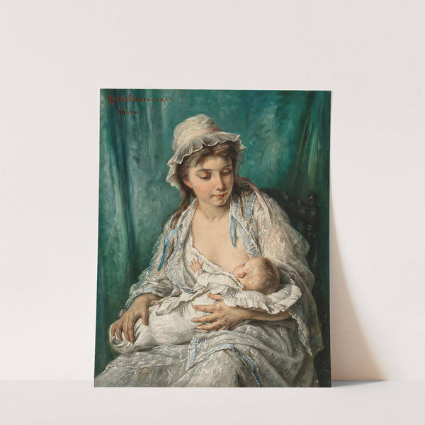 Junge Mutter by Rosa Schweninger