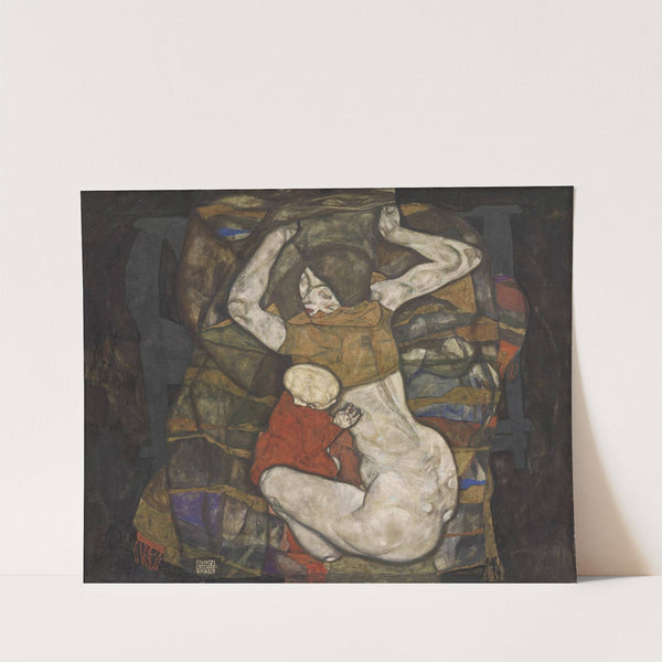 Junge Mutter (1914) by Egon Schiele