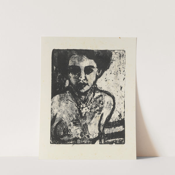 Junges Mädchen (1909) by Ernst Ludwig Kirchner