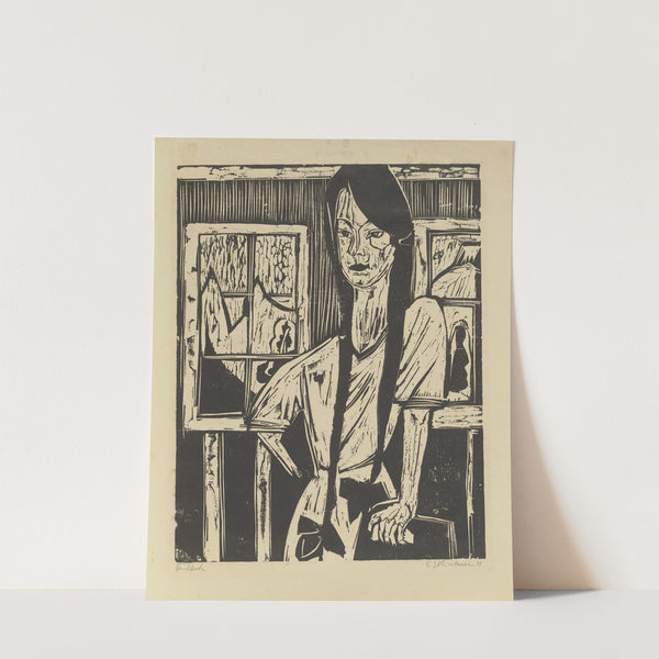 Junges Mädchen (Tochter Lange) (1919) by Ernst Ludwig Kirchner