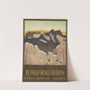 Jungfrau-Bahn, Berner Oberland, Schweiz (1910) by Emil Cardinaux