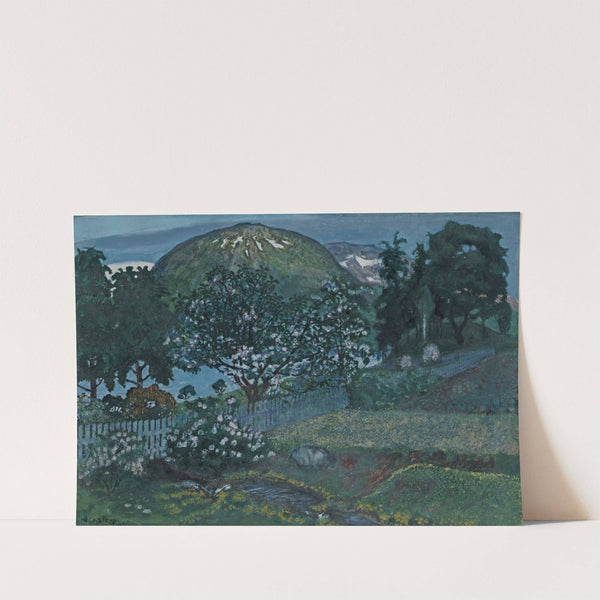 Juninatt I Haven (A Night In June In The Garden) by Nikolai Astrup
