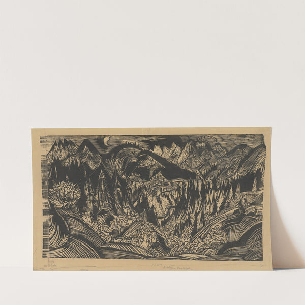 Junkerboden (1919) by Ernst Ludwig Kirchner