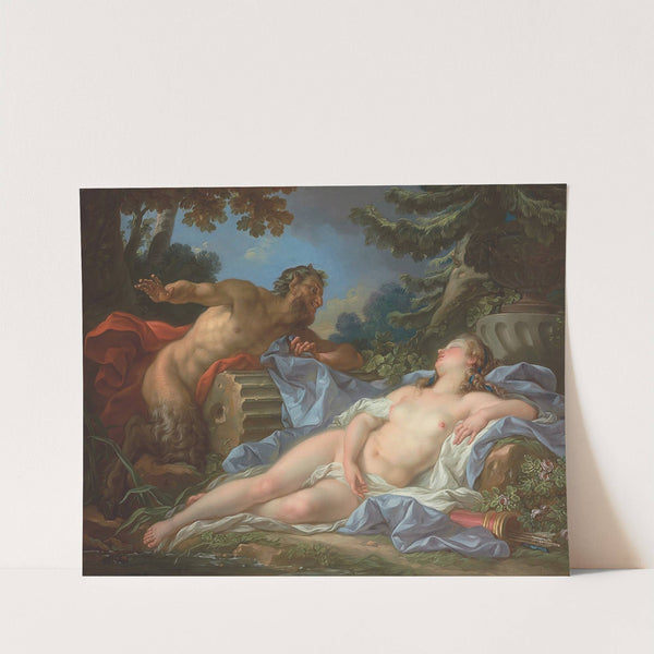 Jupiter And Antiope (1778) by Jean-Simon Berthélemy