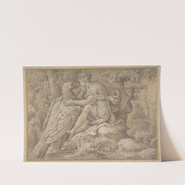 Jupiter and Astraea (ca. 1545–50) by Giulio Campi