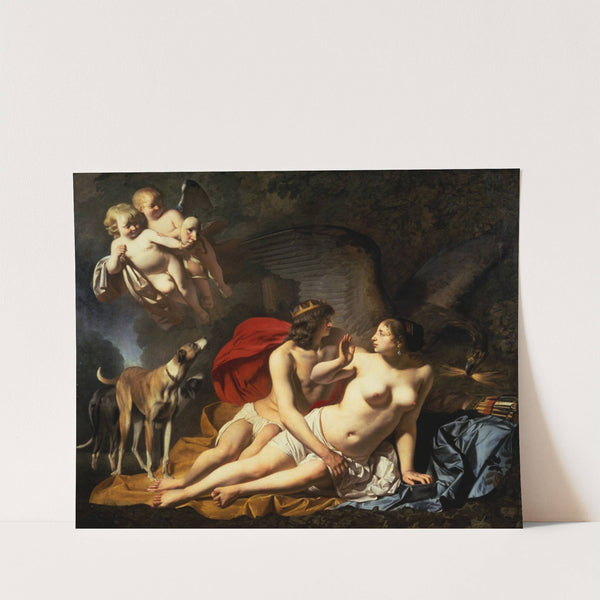 Jupiter and Callisto (1655) by Caesar Van Everdingen