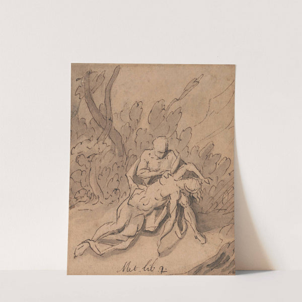 Jupiter and Callisto: Ovid, Metamorphoses, Book 2 by Thomas Carwitham