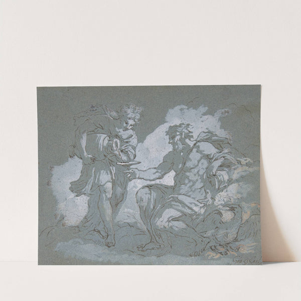 Jupiter and Ganymede by Johann Carl Loth