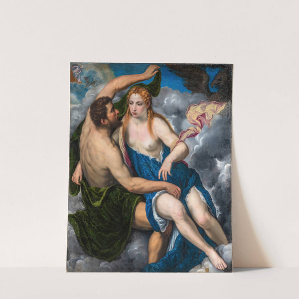 Jupiter and Io (1550s) by Paris Bordone