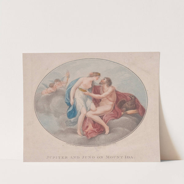 Jupiter and Juno on Mount Ida (1784) by Francesco Bartolozzi