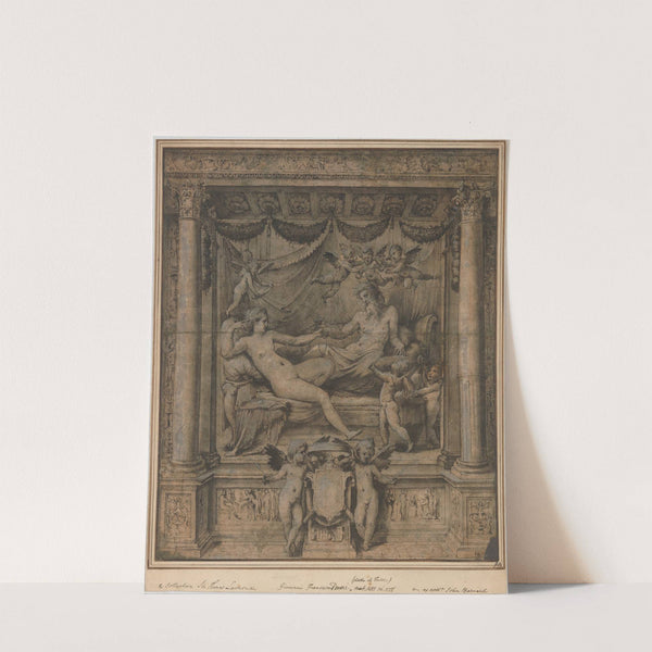 Jupiter and Juno by Perino Del Vaga