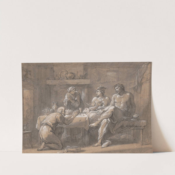 Jupiter and Mercury in the House of Baucis and Philemon by Hyacinthe Collin de Vermont