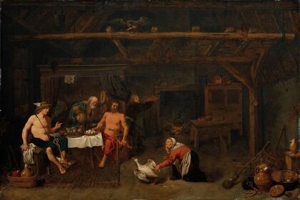 Jupiter and Mercury with Philemon and Baucis