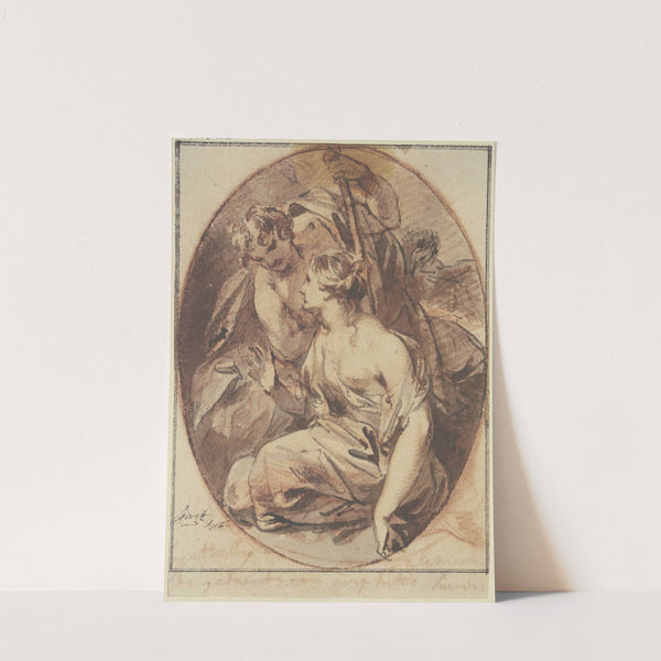 Jupiter and Mnemosyne by Jacob de Wit