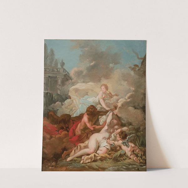 Jupiter et Sémélé by Jean-Baptiste Deshays