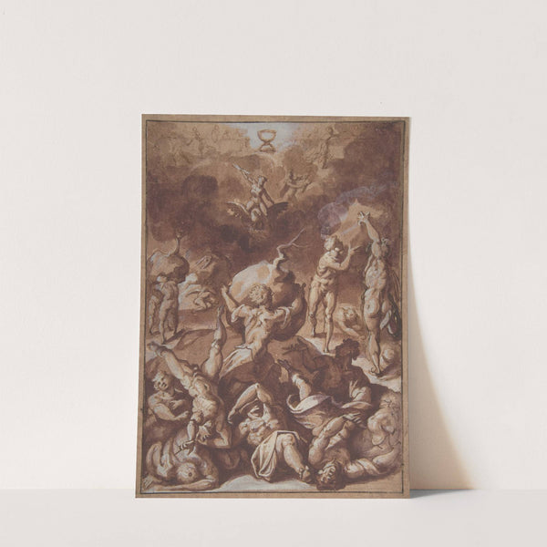 Jupiter Fighting the Giants by Jacopo Zucchi