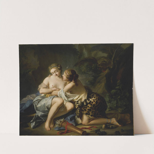Jupiter, In The Guise Of Diana, And Callisto by Jean-Simon Berthélemy