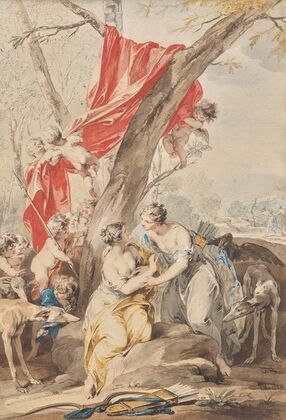 Jupiter (in the guise of Diana) and Callisto (1733)