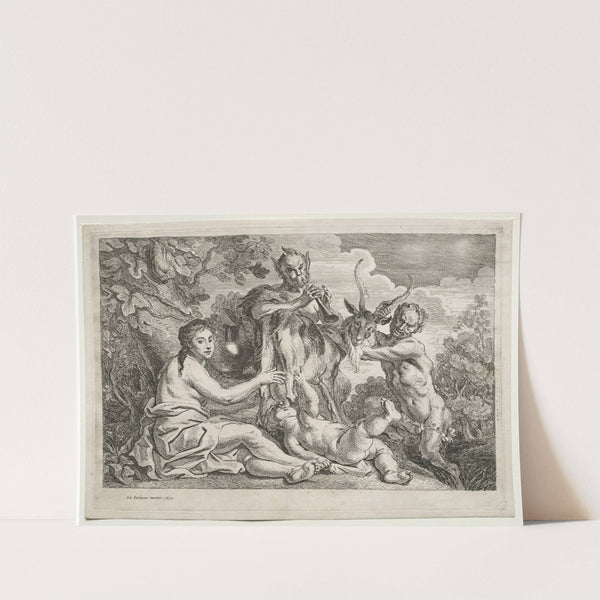 Jupiter Nourished by the Goat Almathea (1652) by Jacob Jordaens