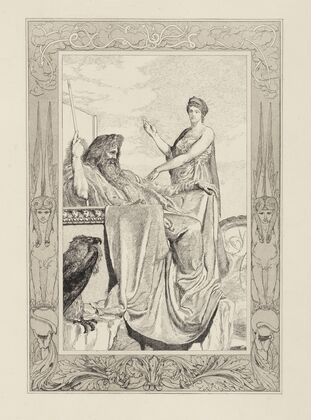 Jupiter und Venus (Amor und Psyche, Opus V, Blatt 33)