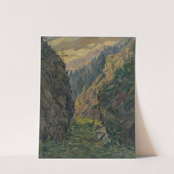 Juráňová Valley by Gustáv Mallý