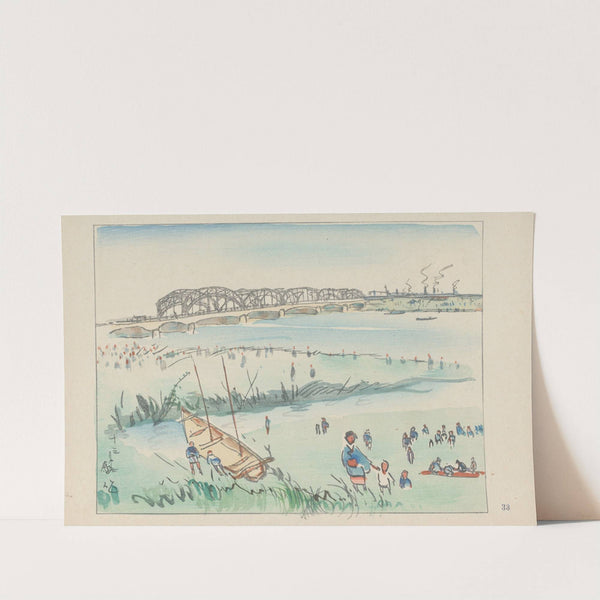 Juso, the re-creation center (1947) by Akamatsu Rinsaku