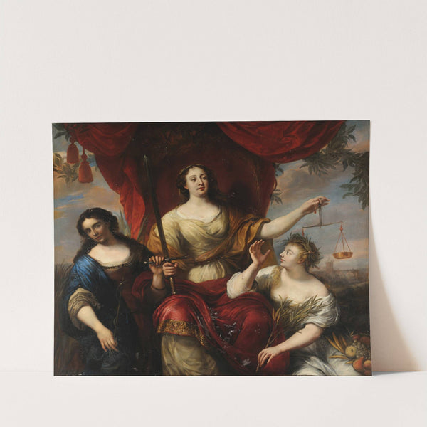 Justice (or Prudence, Justice, and Peace) by Jürgen Ovens