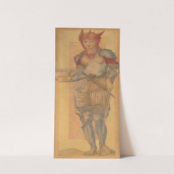 Justitia by Sir Edward Coley Burne-Jones