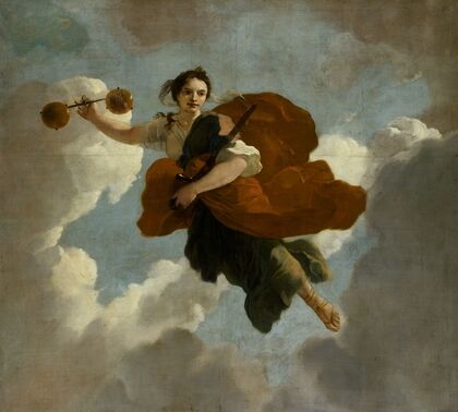 Justitia; Allegorische voorstelling van de verzorging van leprozen en onnozelen (1665 – 1685)