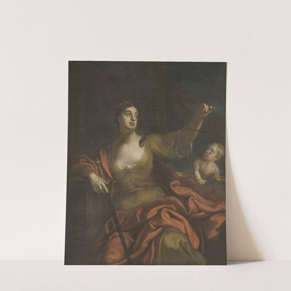 Justitia och Aequitas by Georg Engelhard Schröder