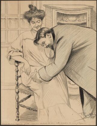 J’vois ce que c’est ma petite, c’est une maladie de cœur, votre amant a du vous plaquer (1905)