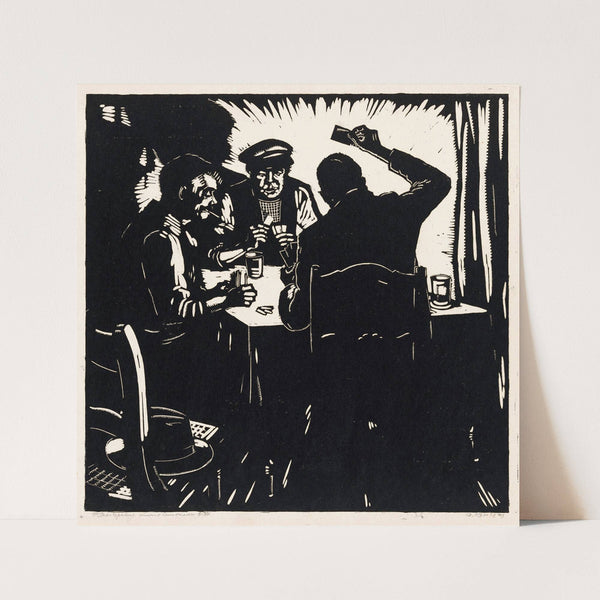 Kaartspelers (1929) by Dick Ket